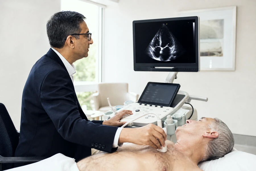 Breathlessness assessment at Bridge House Clinic
